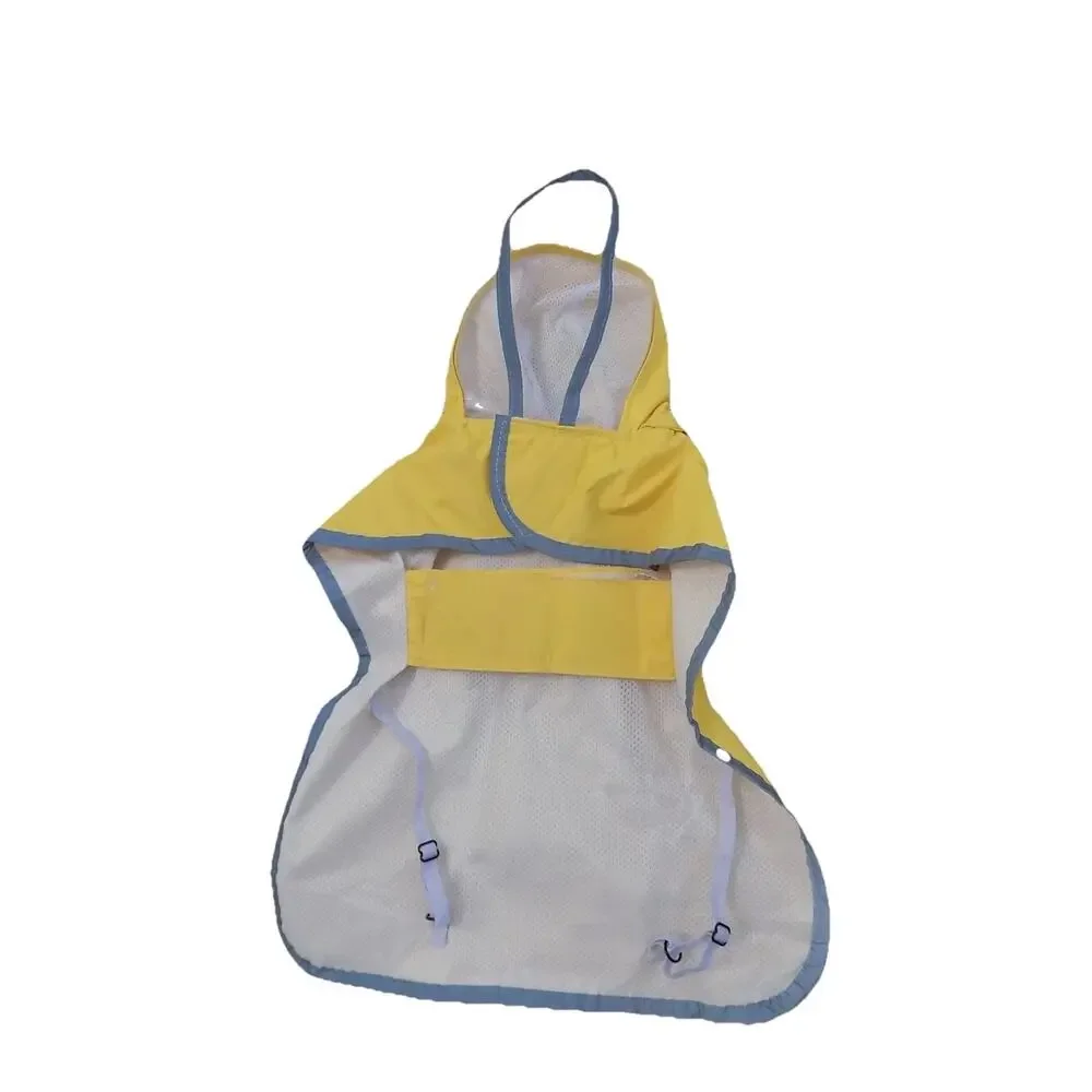 SlowTon dog raincoat hooded poncho size XS-S